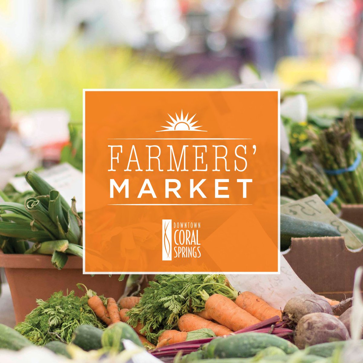 CoralSpringsFL's tweet photo. Farmers' Market returns to the ArtWalk on Oct. 9! 🍓🍍🍆 For details, visit https://t.co/ZryvJuuiai. #mycoralsprings https://t.co/tBwGODw4oU