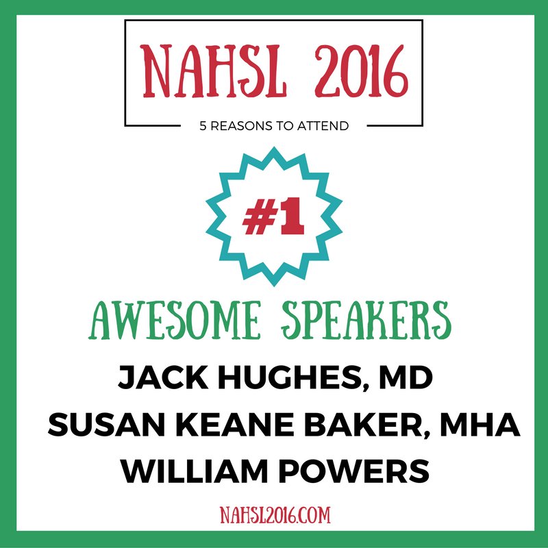 NAHSL2016's tweet photo. There are some really great reasons to attend #nahsl2016 ! Register by October 3rd for the early bird rate! https://t.co/zoPOdHdGjB