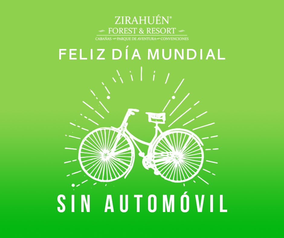 zirahuenforest's tweet photo. Celebra el día dando un paseo en bicileta. #DiaMundialSinAuto https://t.co/dHc7EY2D0X