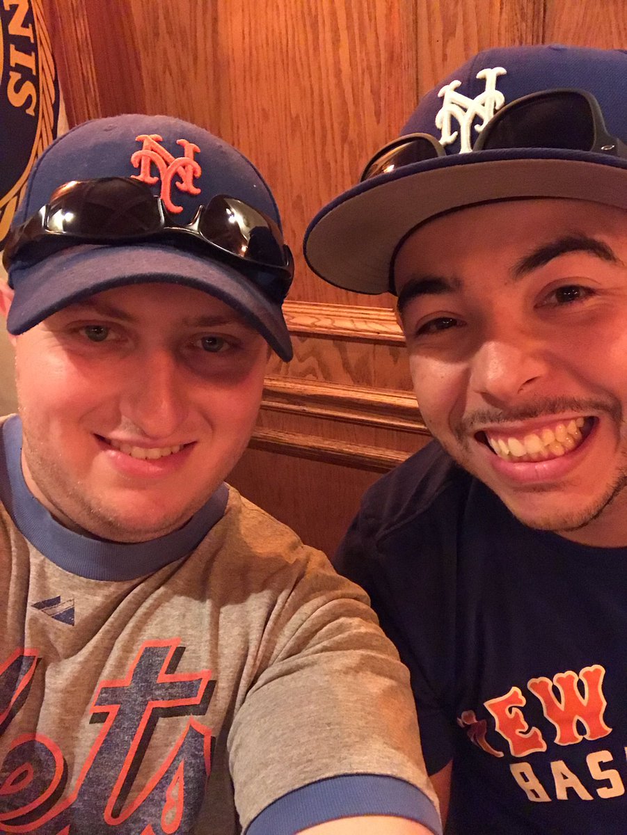 NATCAZNY's tweet photo. . @NATCA air traffic controllers @cdavids39 and @will_i_aint_77 off to support the @Mets in their wild card battle!! #LGM https://t.co/LmKTmSFuCR