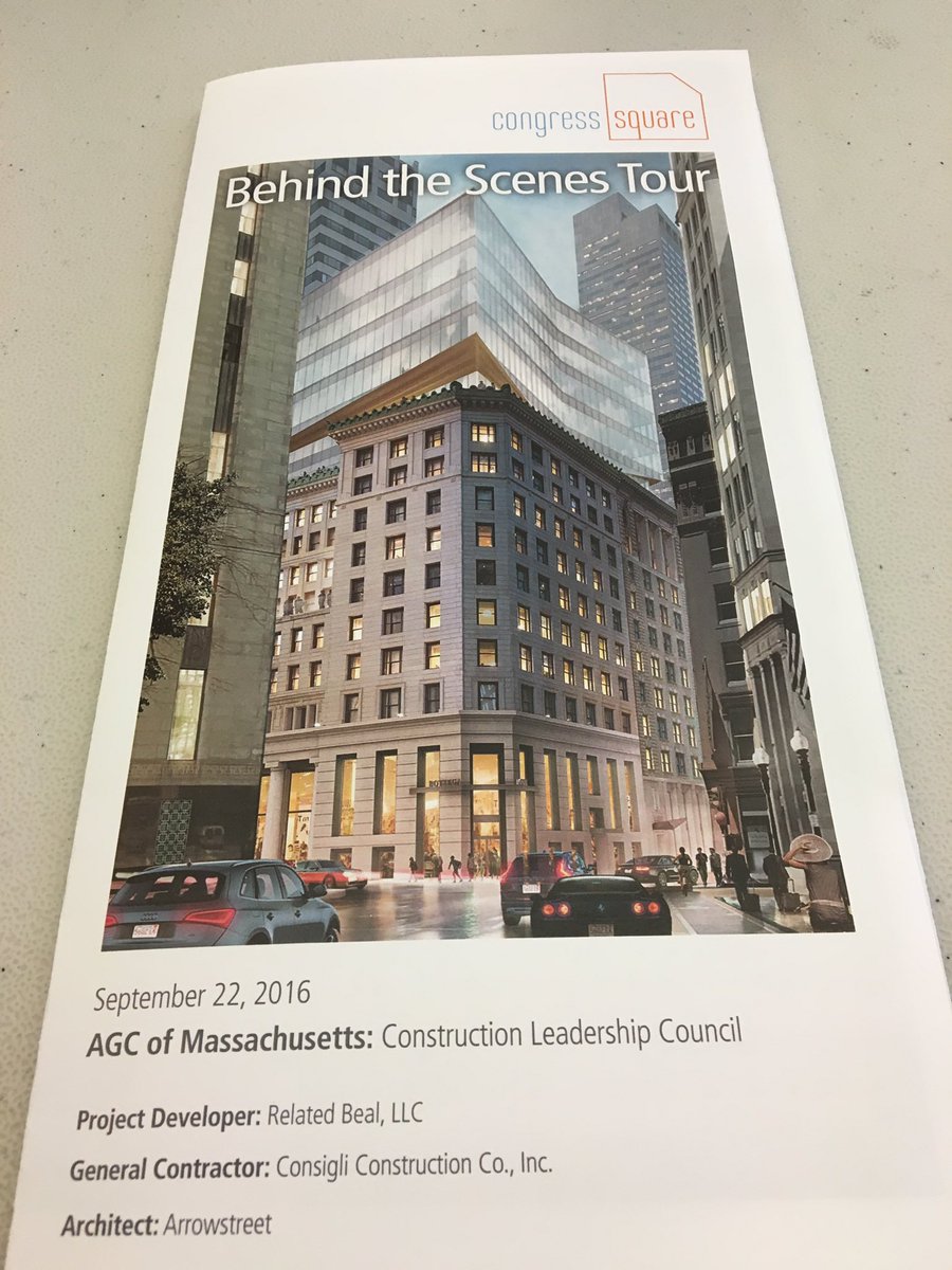 AGCofMA's tweet photo. Mike educating everyone on the intricacies of 33 congress square. Amazing project @Consigli1905 https://t.co/41AsSoXDHD