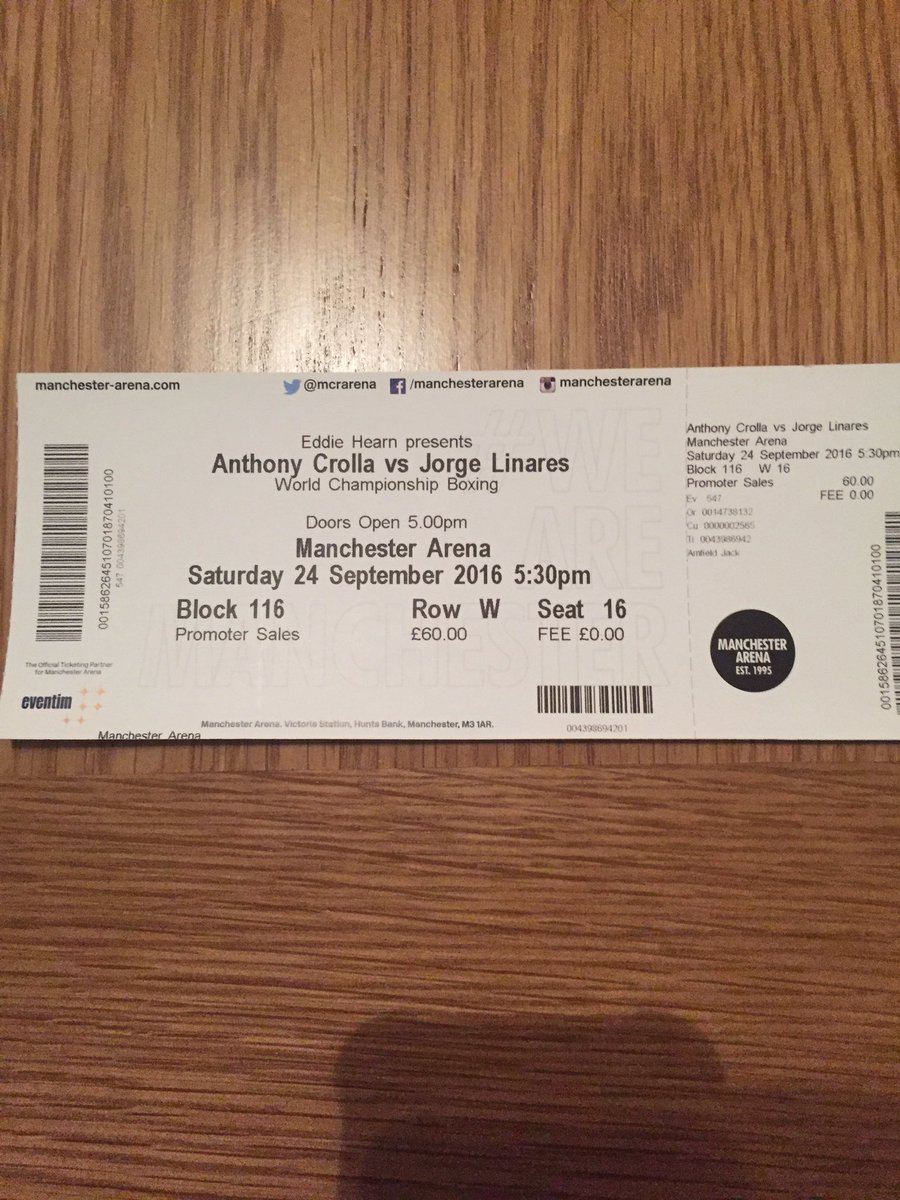 Tom_Callan's tweet photo. Happy boy tonight can't wait for Saturday night to go and watch @ant_crolla and @MarcusSweetMNM 😊👊👍 https://t.co/U97a7EB2Rz