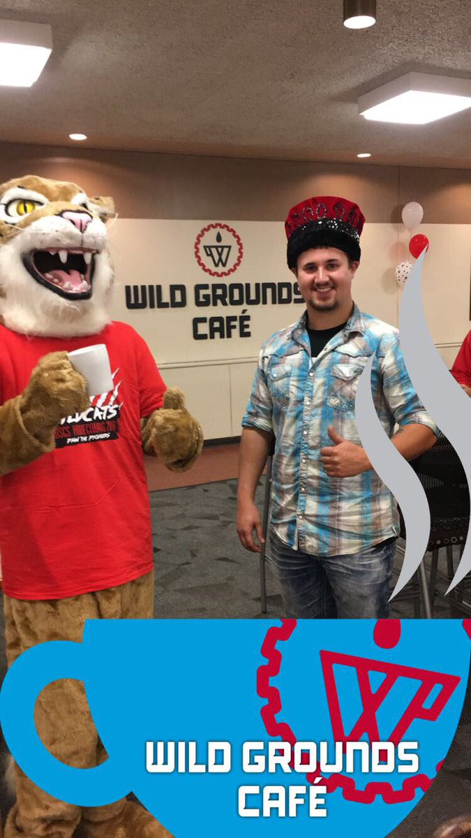 ndscswildcats's tweet photo. #WildGrounds Cafe Ribbon Cutting and Open House was a hit today. If you haven't checked out all the great options stop by the Student Center https://t.co/QUVDD09LCC