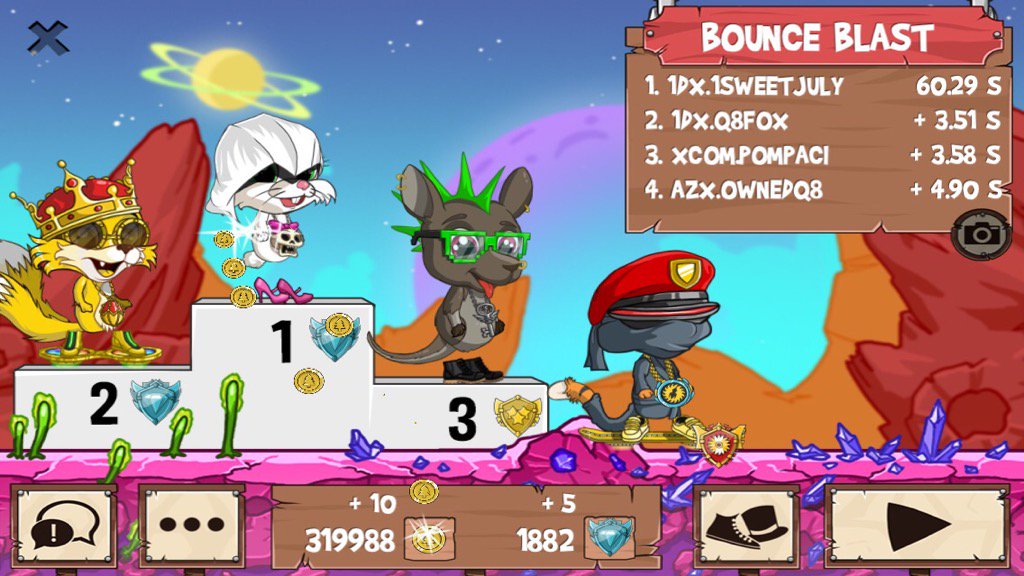 Mrs_Never0Wrong's tweet photo. I just beat a golden fox! #funrun2 #Q8FoX #pompaci #OwnedQ8 https://t.co/Hni92d5zAi
