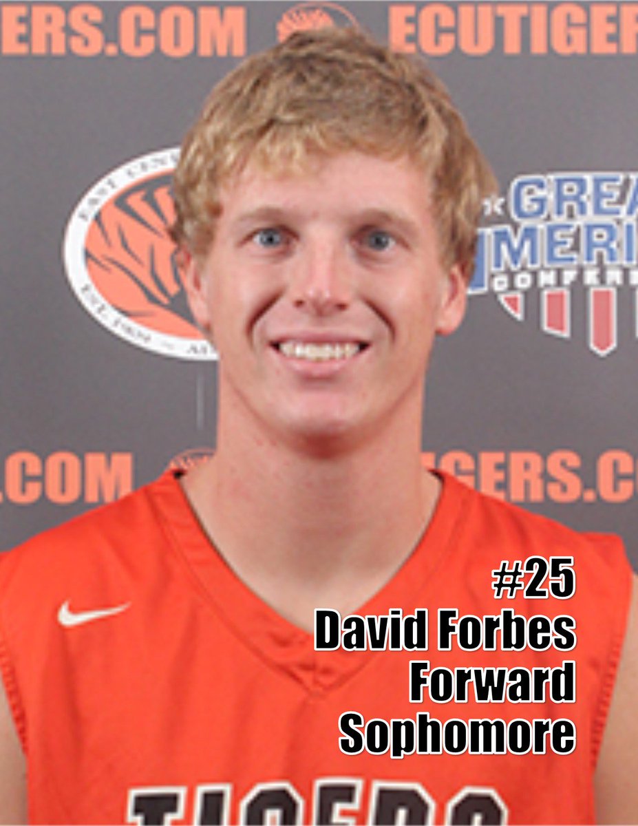 ECUTigersMBB's tweet photo. May have changed #'s but @davidforbes_ still has the same smooth jumper! Follow Dave &amp; @ECUTigersMBB during the '16-'17 season! #HearOurRoar https://t.co/PpYPgig0HE