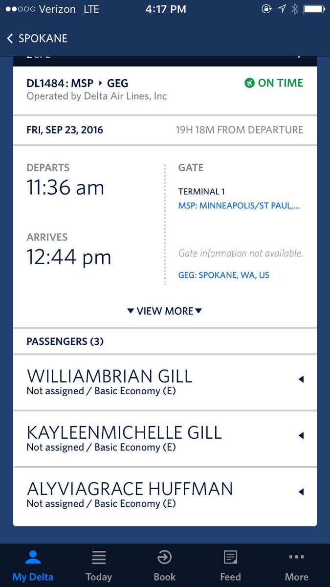 kmcreatives's tweet photo. @Delta checked in for our flight tomorrow! Have seats w/family for one flight but not the second. Help? https://t.co/G4vxKMAUqV