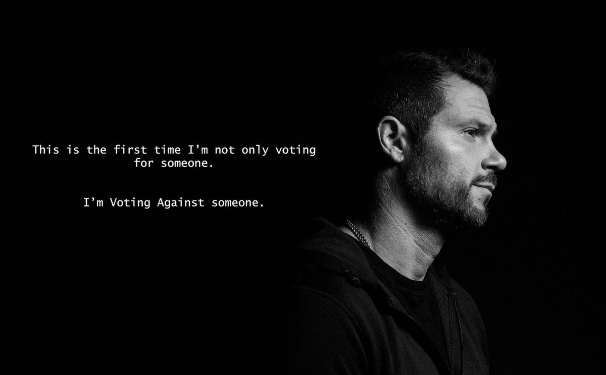 Adweek's tweet photo. A vote for Hillary is largely a vote against Trump, says this slam poet's hard-hitting ad: https://t.co/GSKNnrrxtP https://t.co/jPIxmPFaA8