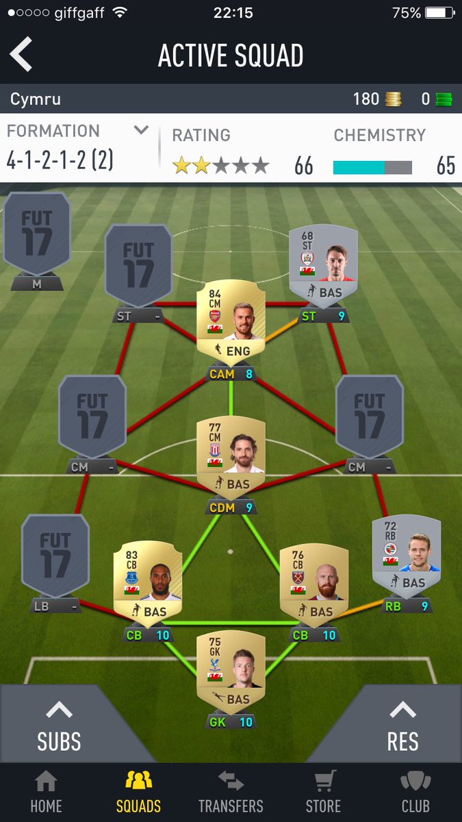 lee_spear92's tweet image. So it begins!! #FIFA17 #FIFA17WebApp #wales #roadtobale #roadtodivision1