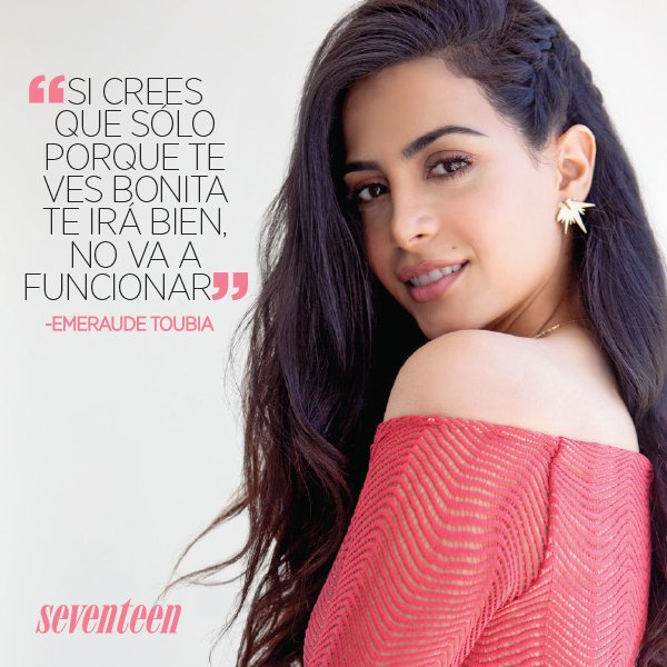 #EmeQuotes #EmeraudeToubiaXSeventeen ¡Hay que alcanzar nuestros sueños con nuestra capacidad! 💁✨ <a href="/EmeraudeToubia/">Emeraude Toubia</a>