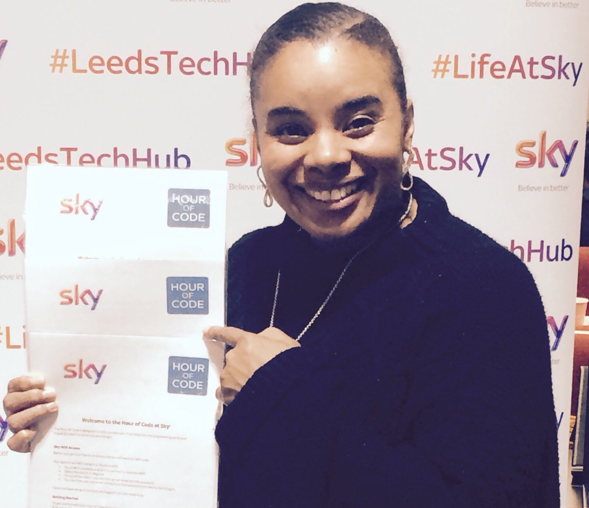 LiLi_Wisdom's tweet image. #LeedsTechHub #LifeAtSky
#SkyAtLeedsDock
#LearntSomethingNew
Our Elders love coding too😄