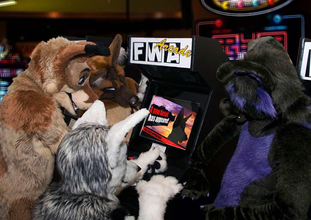FurryWeekend's tweet photo. It's here! FIRST PRIZE in our FWA 2017 GAME ON Raffle! Your chance to win a CUSTOM MFY suit! You could be the winner https://t.co/VJaUb8ljoz https://t.co/9yFRO3SE0i