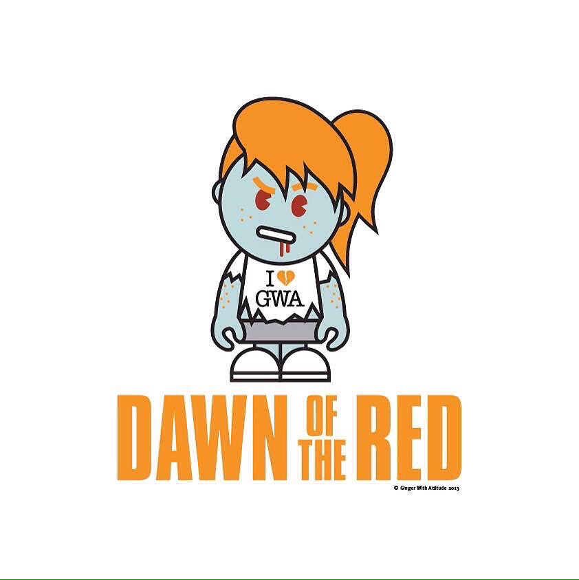 RedderHair's tweet photo. Dawn Of The Red this #Halloween2016 🤔 #zombie #Unred #undead https://t.co/WPrC56qyGV