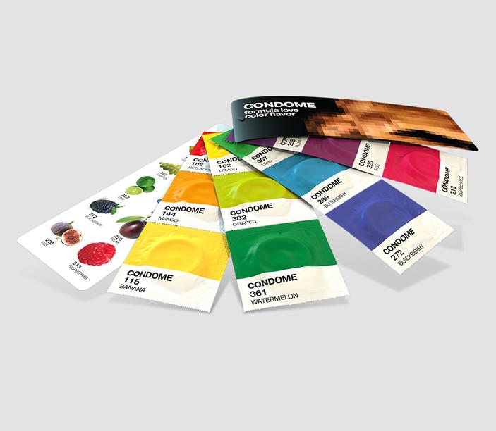 TangeloPeru's tweet photo. ¿Los tonos Pantone ahora también en preservativos? #creatividad #marketing #diseño https://t.co/M7ELBLmXOu