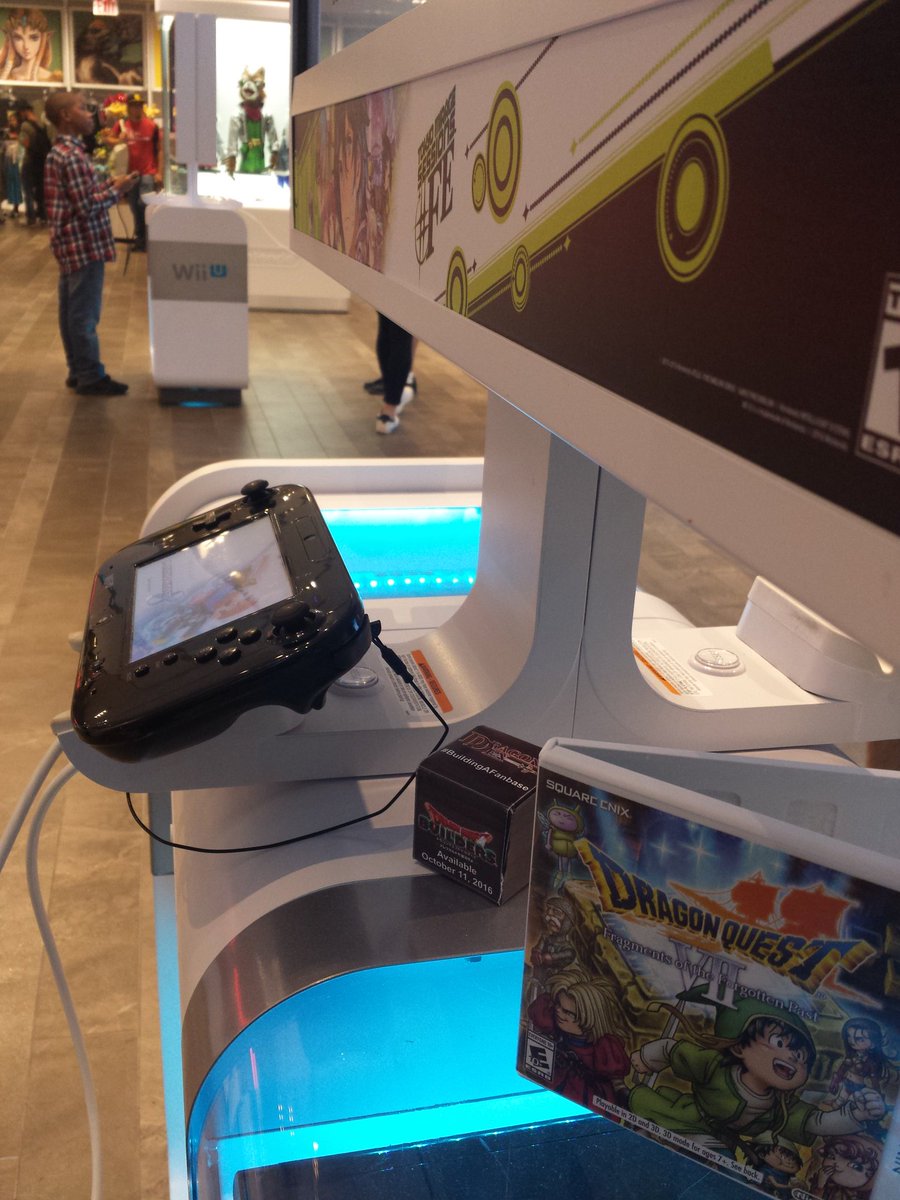 RiamuCelestrian's tweet image. DQ Builders Block #1: left @NintendoNYC the night of 9/16/16, @DragonQuest VII's launch date. #BuildingAFanbase @DQDragonsDen @SquareEnixUSA
