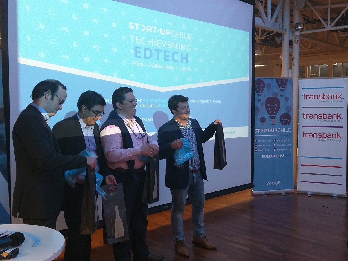 Cba_Diaz's tweet photo. Gracias a todos nuestros jueces que tuvieron la difícil tarea de elegir la mejor startups de #Educación en el #TEedtech de @startupchile https://t.co/ywJBYR6FAu