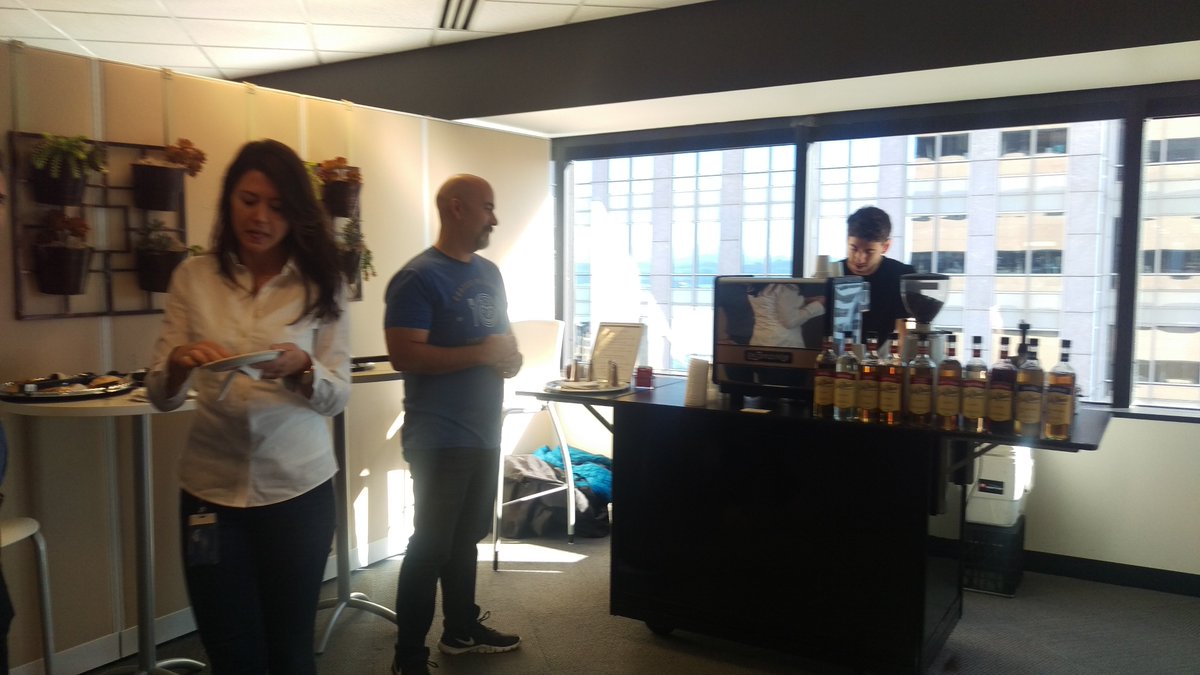 We brought back the coffee bar today! #startuplife

We have to make sure we are fueled for the #SparkMeetup tonight! meetup.com/Seattle-Spark-…