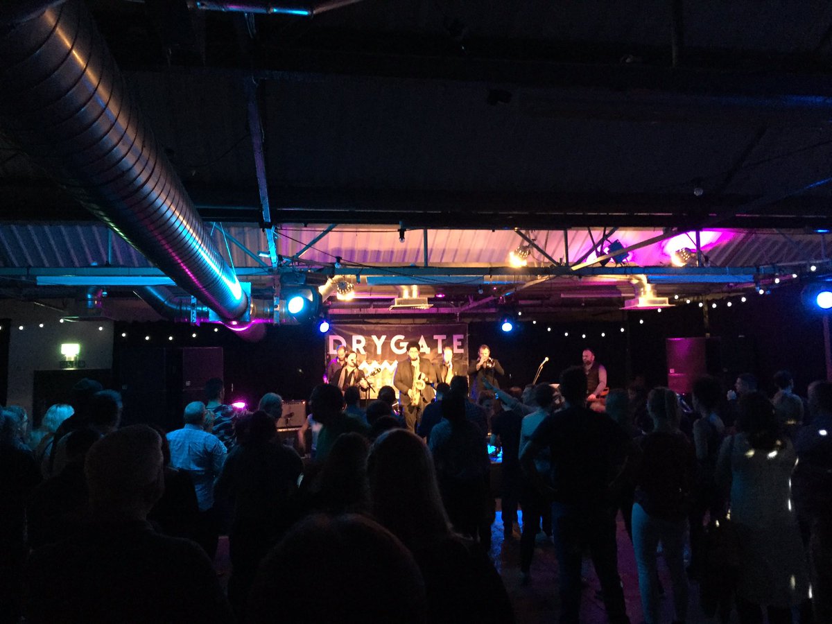GaryInnes's tweet photo. Outstanding gig tonight @drygate from @fotdp #properfunk https://t.co/tImMyJGV77