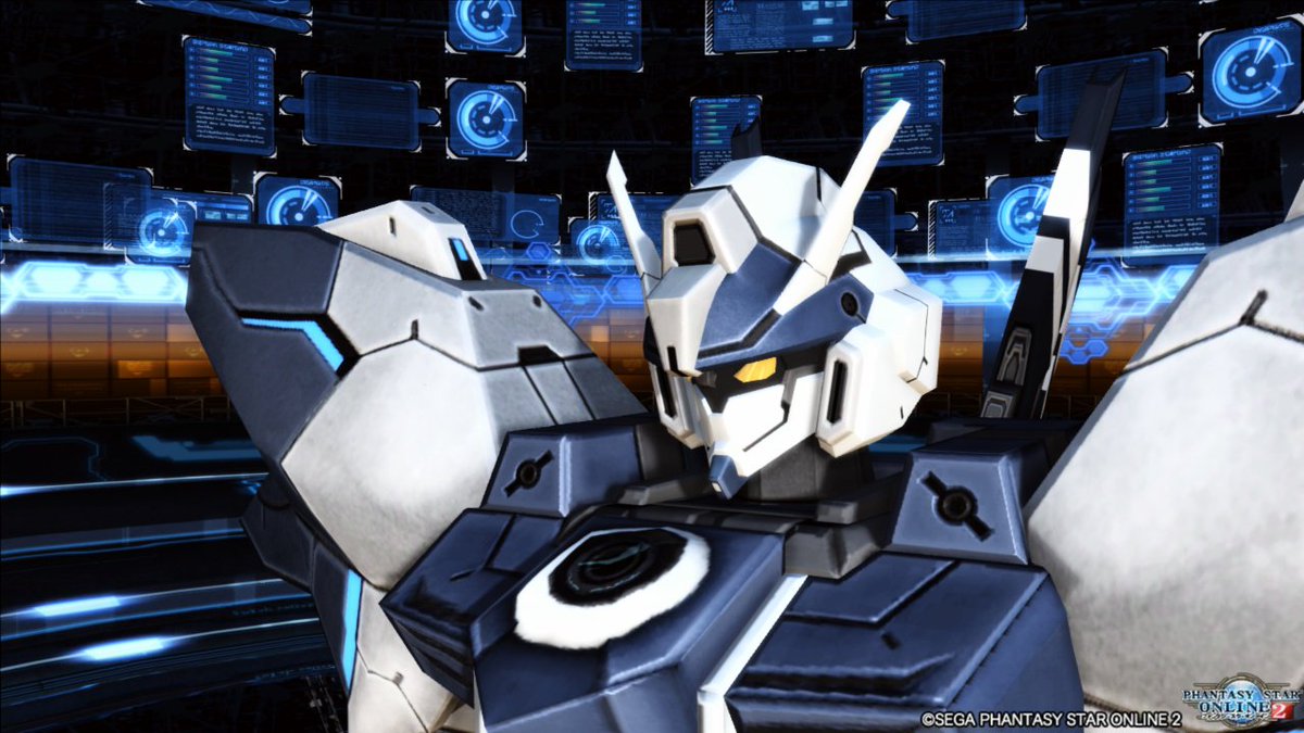 ヴァジン キャスト増えろ キャストはいいぞ Pso2 ガンダムヘッドが欲しかったからヴァリエスに瞳を入れてみるテスト