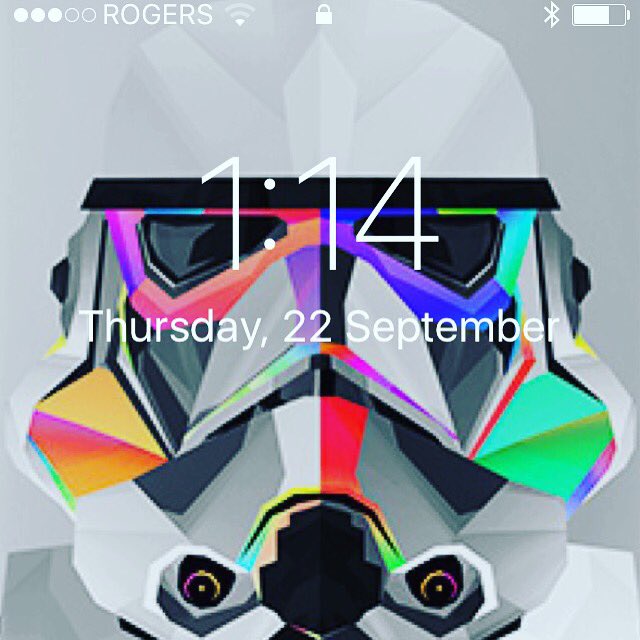 jizzlerz's tweet photo. Master the new system is operating and ready for deployment.......📱                #newiOS #newwallpaper #starwars https://t.co/eRnAFMncPd