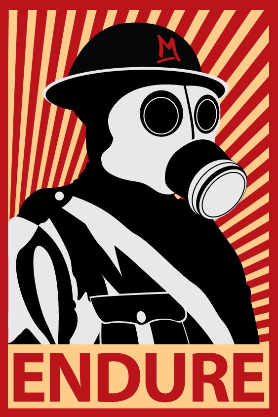 MiniMacInk's tweet image. I don&apos;t have a use for the jpeg images of these, so I&apos;ll share them here. #streetart #graffiti #propaganda #endure