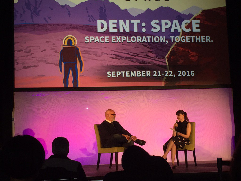 SwellBritta's tweet photo. @arielwaldman and @pesco keeping space weird. @dent #DentSpace https://t.co/jkuMRIoGux