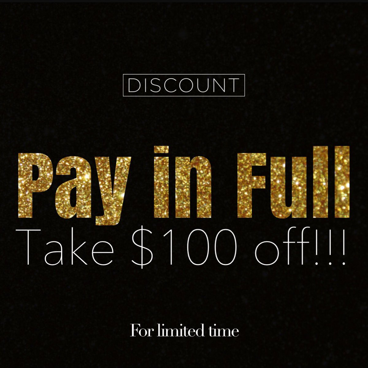 Get $100 off your booth rental when you PAY IN FULL!!! #photobooth #wedding #party #save #njclub