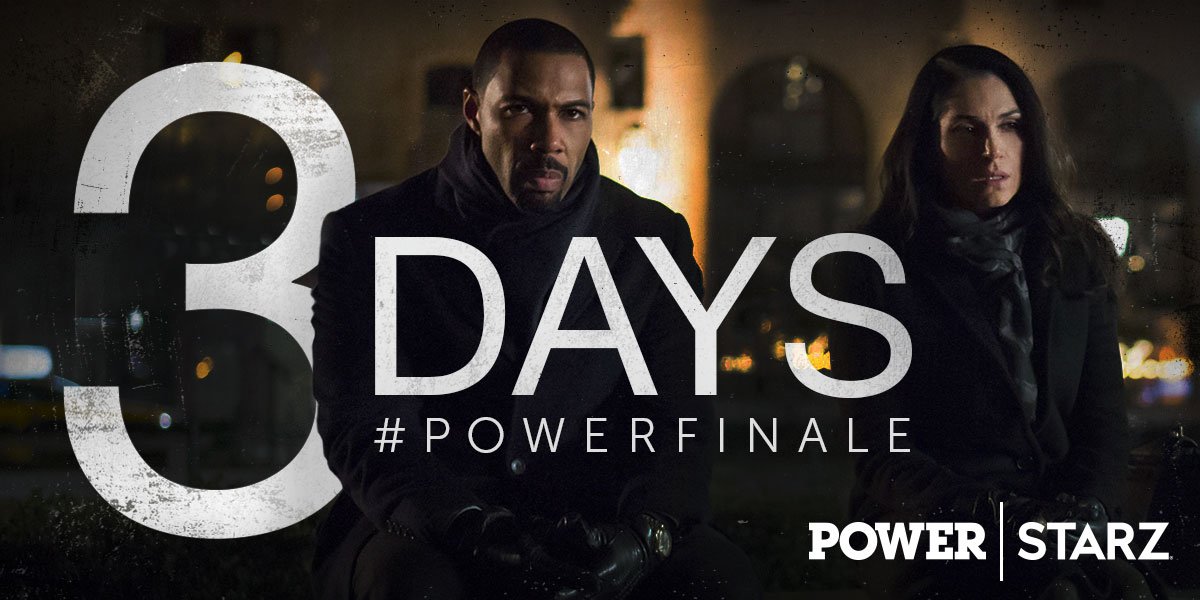 Power_STARZ's tweet photo. Start your countdowns now, the #PowerFinale is THIS Sunday. https://t.co/u1yvHGZ0D8