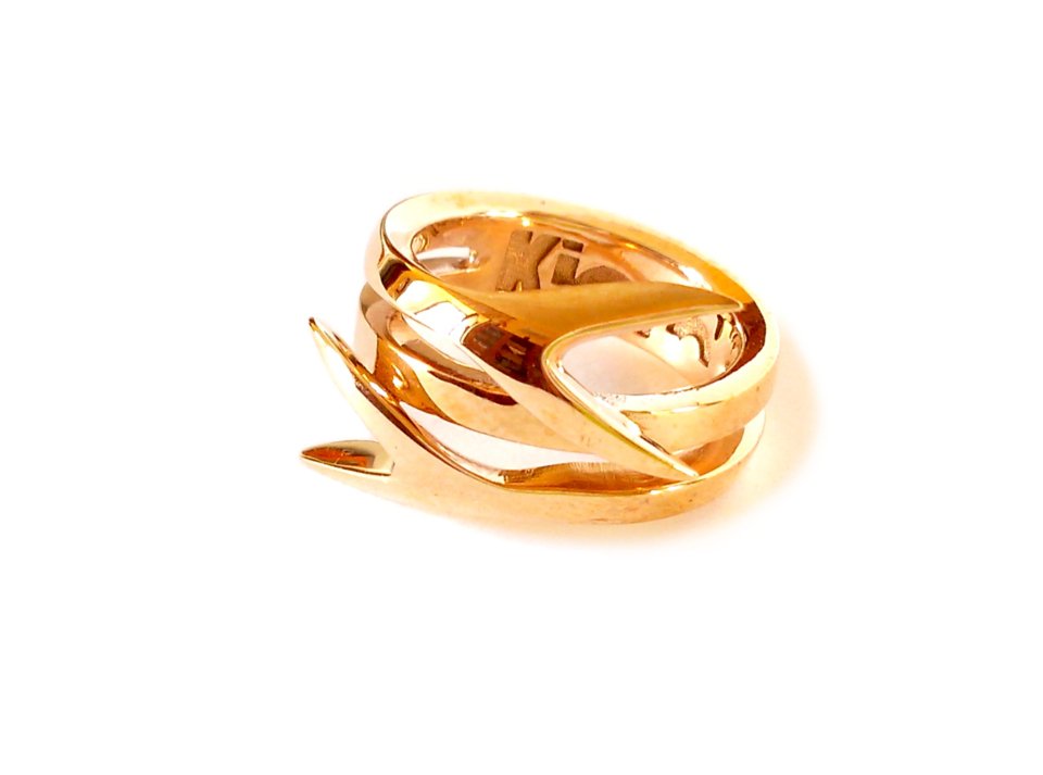 Kiorodesign's tweet photo. Check out the #3dprinted TAILS ring https://t.co/11cnbmRCQl via @shapeways https://t.co/gGDUFHc8Sw