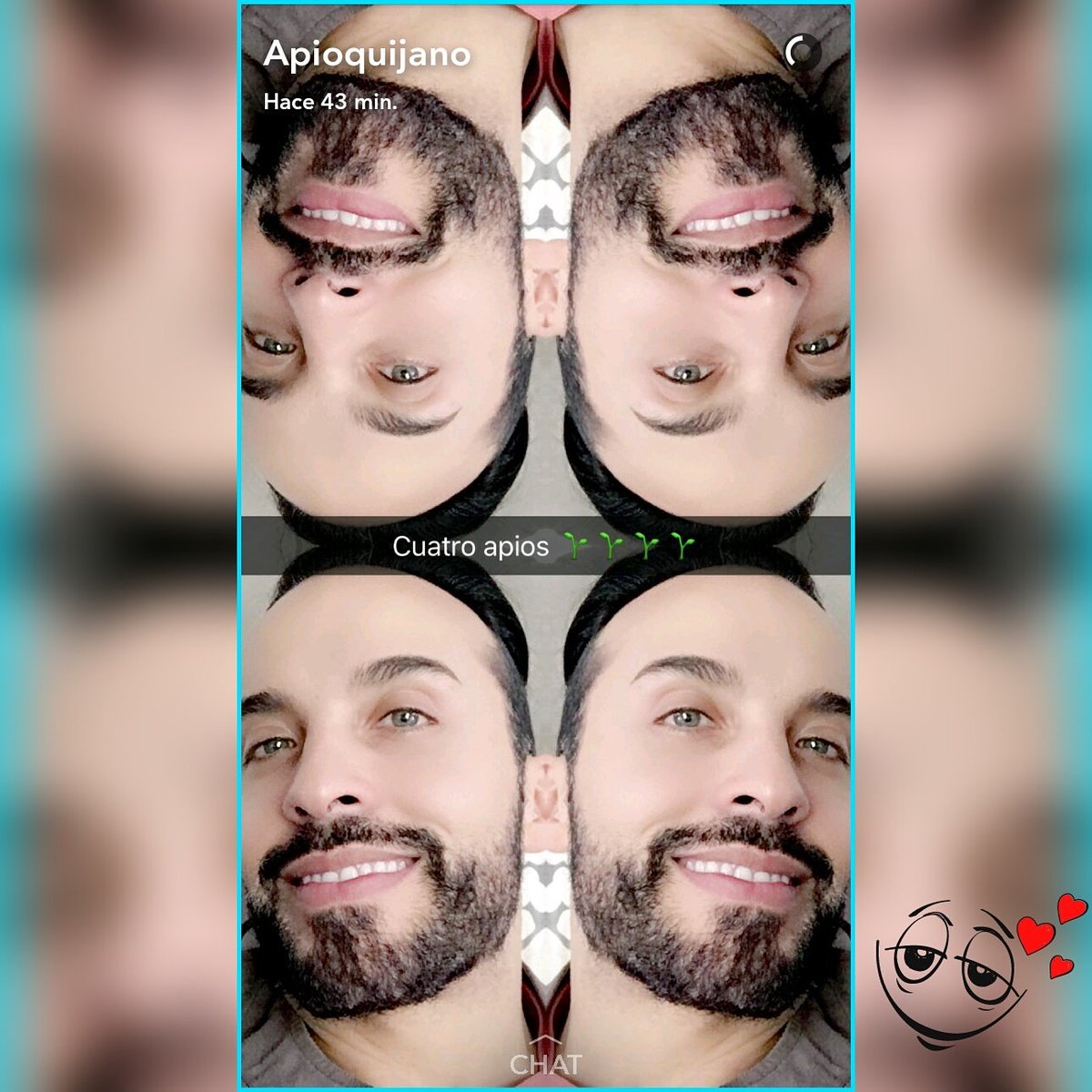 ForeverApifans's tweet photo. Cuatro veces mas loca por ti mi guapo @apioquijano !!! ❤😍❤😍 https://t.co/C1NdaIAEoV