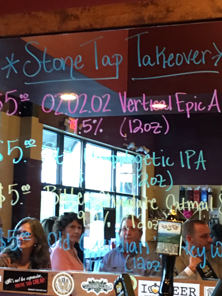 StoneBrewJason's tweet photo. Heavyweight lineup tonight at @GrapeandBarley https://t.co/UyodD5voku