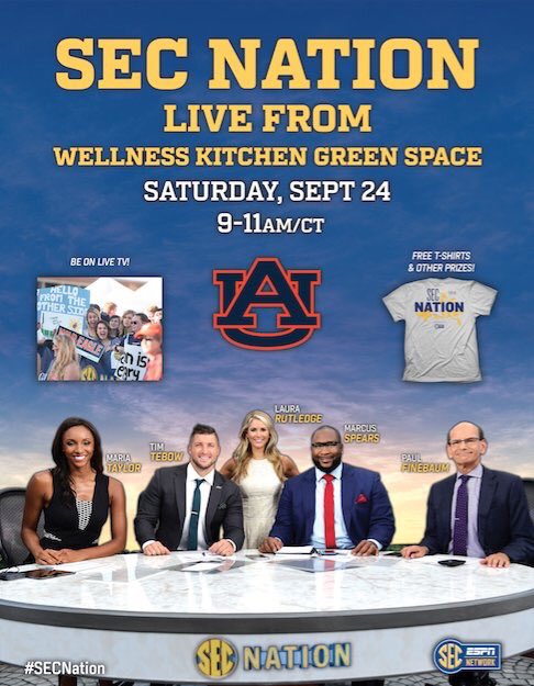 AU_CHIO's tweet photo. We love #SECNation!!! War Eagle! Let's get as many retweets as possible! https://t.co/VhAdRVDceB