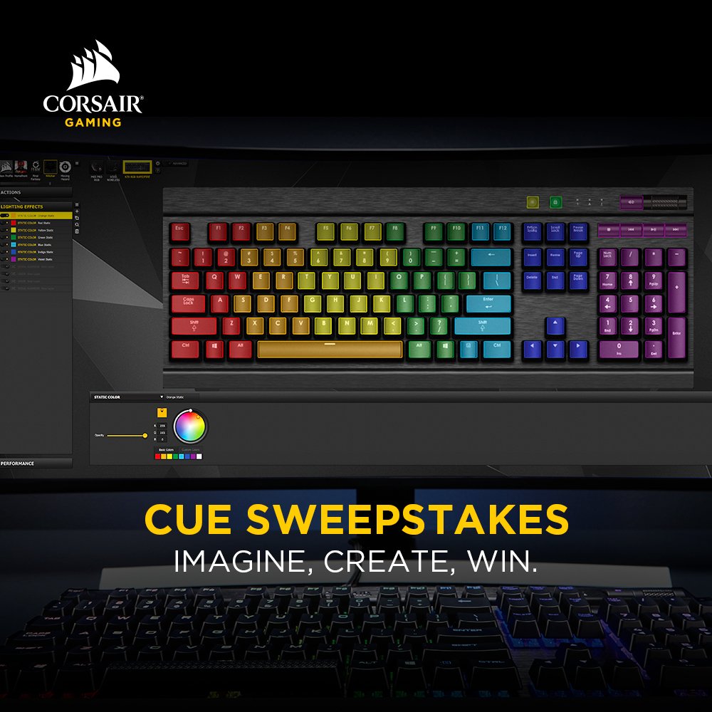 CORSAIR on Twitter: "Upload a CUE 2 keyboard profile for a chance to win a  RAPIDFIRE KEYBOARD! Learn more: https://t.co/FwDqK9Q4Xu  https://t.co/dTFbEsPlZ4" / X
