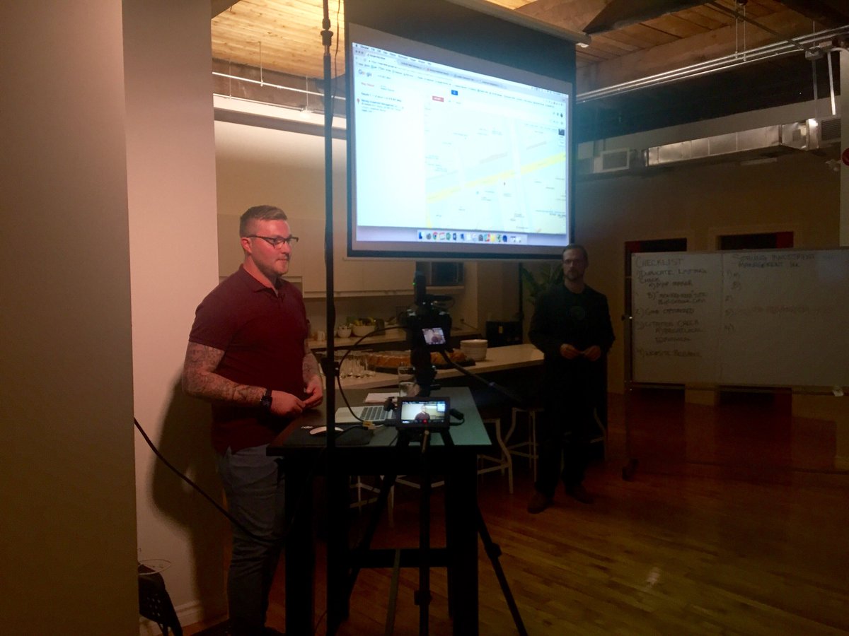 poweredbysearch's tweet photo. Make sure the full physical address is listed in your Google My Business profile. #LocalSEO at #InboundTO https://t.co/kJXkIJW69O