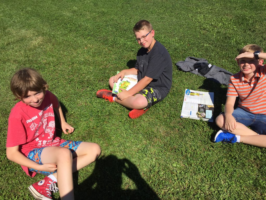 LTMS_Principal's tweet photo. Mr. Hessert said, "It is too nice to be inside for science today!" #LTMSteach https://t.co/ldwPXWTCFx