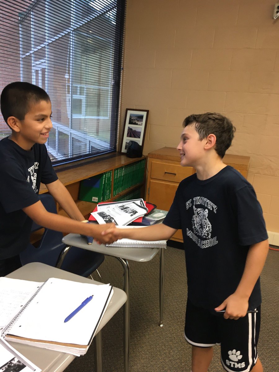 Happy faces at school!