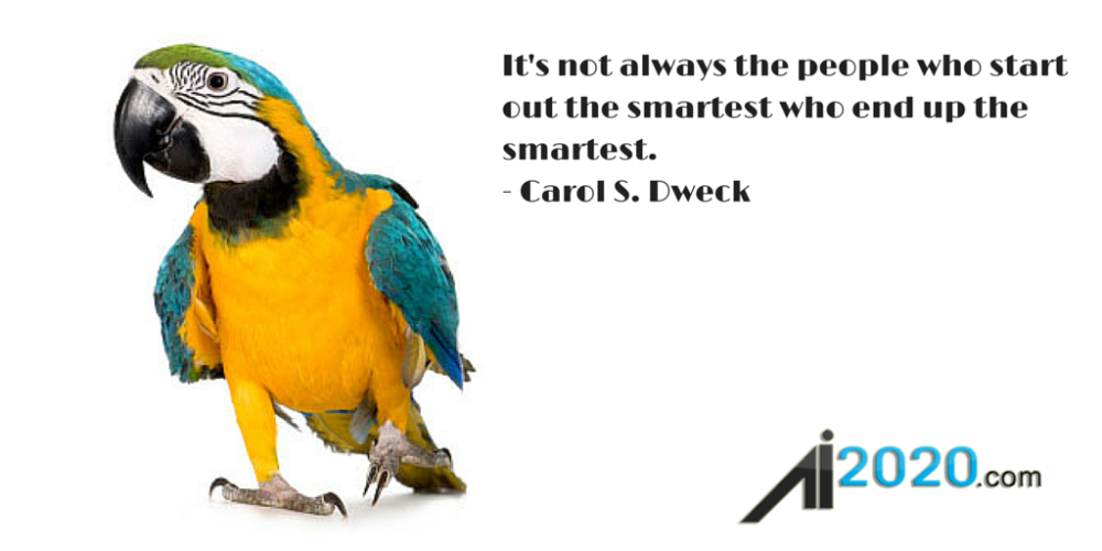 rwcea's tweet image. It's not always the people who start out the smartest who end up the smartest. - Carol S. Dweck