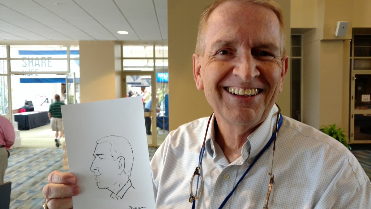 Djack116's tweet photo. Had an amazing time drawing portraits for attendees of the #impactsc conference! https://t.co/E6SK6aoZe7