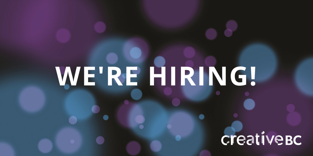 Career Opportunity: Program Analyst for the @bcmusicfund - creativebc.com/about-us/emplo… #BCjobs #BCcreates #BCmusic Please RT to spread the word!