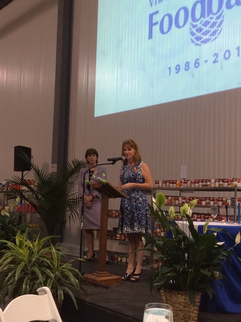 30th Anniversary Donor Recognition Dinner at the Virginia Peninsula Foodbank.