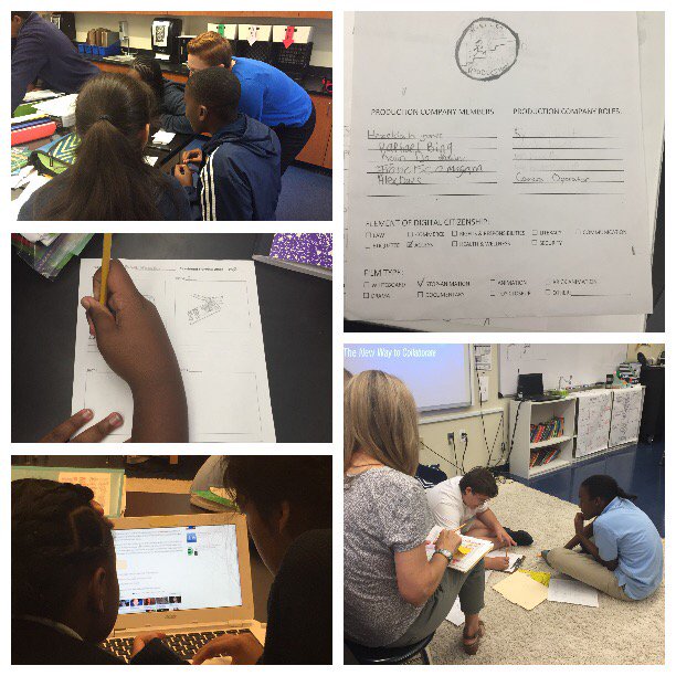 MonarchPYP's tweet photo. MGA's 7th grade explores digital identity by creating short documentaries on digital citizenship! @MonarchGloAACPS https://t.co/suNTYRQoeV