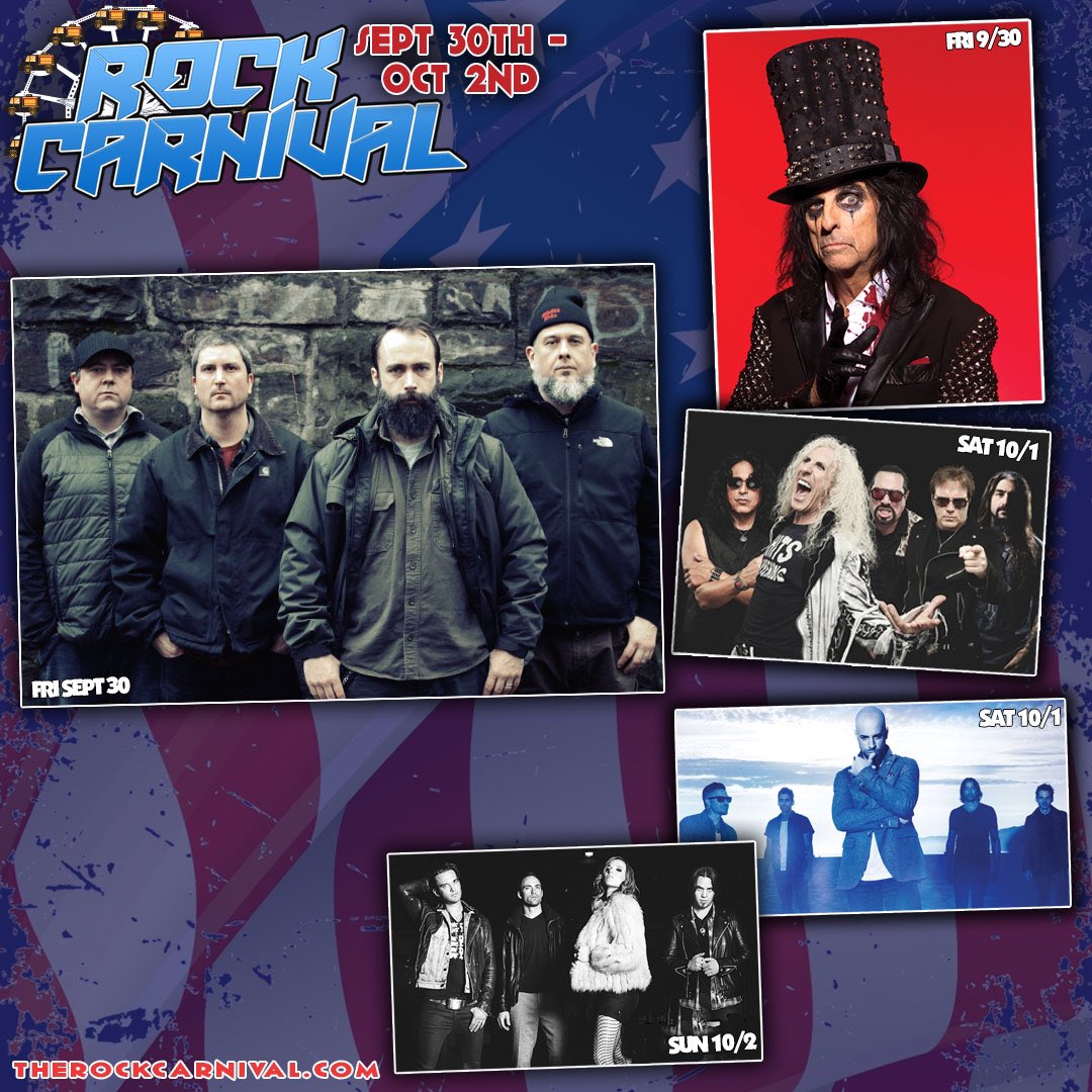 Next Friday Sept 30 we are playing <a href="/therockcarnival/">The Rock Carnival</a>  Doors at 5 for the carnival. 6pm for the show.  Our set is 8:45pm. Back in the Jerz!