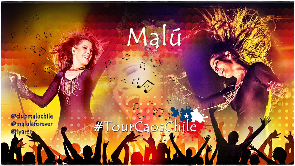 malulaforever01's tweet photo. Muy  pronto el arte en vivo  05-11-2016 #TourCaosChile 19:30 hrs  @_MaluOficial_  en chile @JoseDeLucia  @__RubenGarcia__  @JulianOlivaresR https://t.co/9Lptzj0hWr