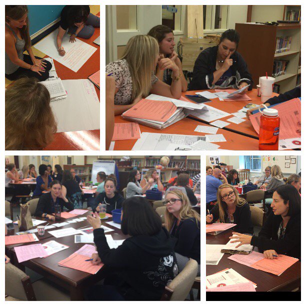 MonarchPYP's tweet photo. MGA looks at vertical alignment &amp; provide peer feedback to strengthen assessments in PYP &amp; PBL. @MonarchGloAACPS https://t.co/MVKWEAGoyT