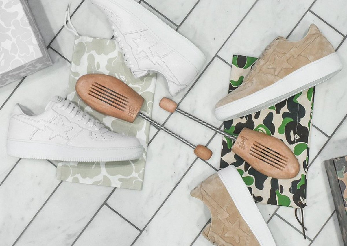 IcySoleOnline's tweet photo. .@RonnieFieg x @BAPEOFFICIAL #Fiegsta
$300 each - 400 pairs each
9/17/16
#Kithland https://t.co/dWgJFFptXW