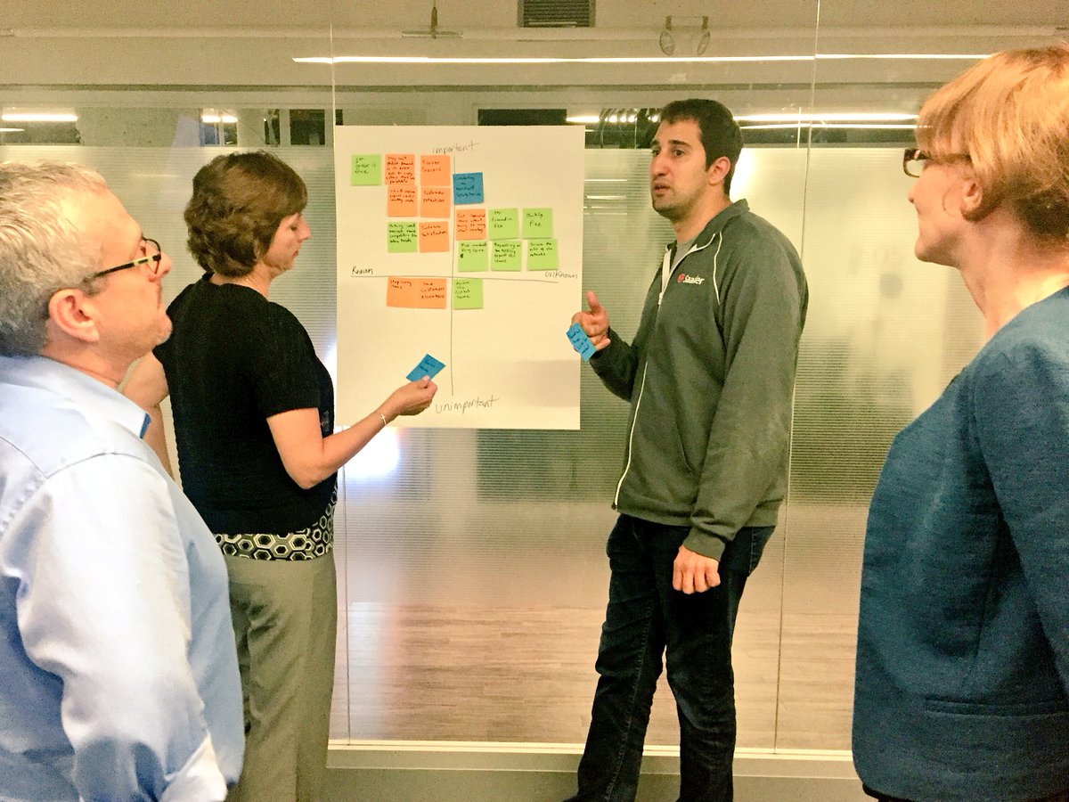 JRSBerg's tweet image. @davidjbland helps prioritize your experiments with #AssumptionMapping @SolutionsIQ #LeanStartup