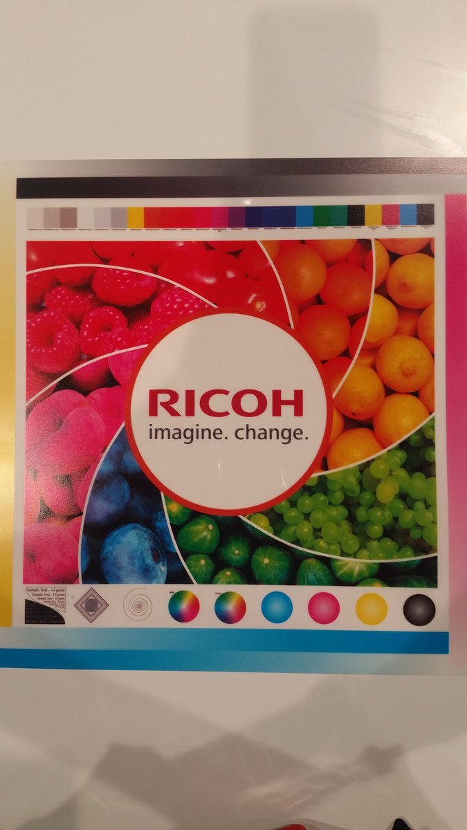 RicohUSAGC's tweet image. Looking for eye-catching window clings that really pop?  We've got your answer in 1271 at #SGIAExpo