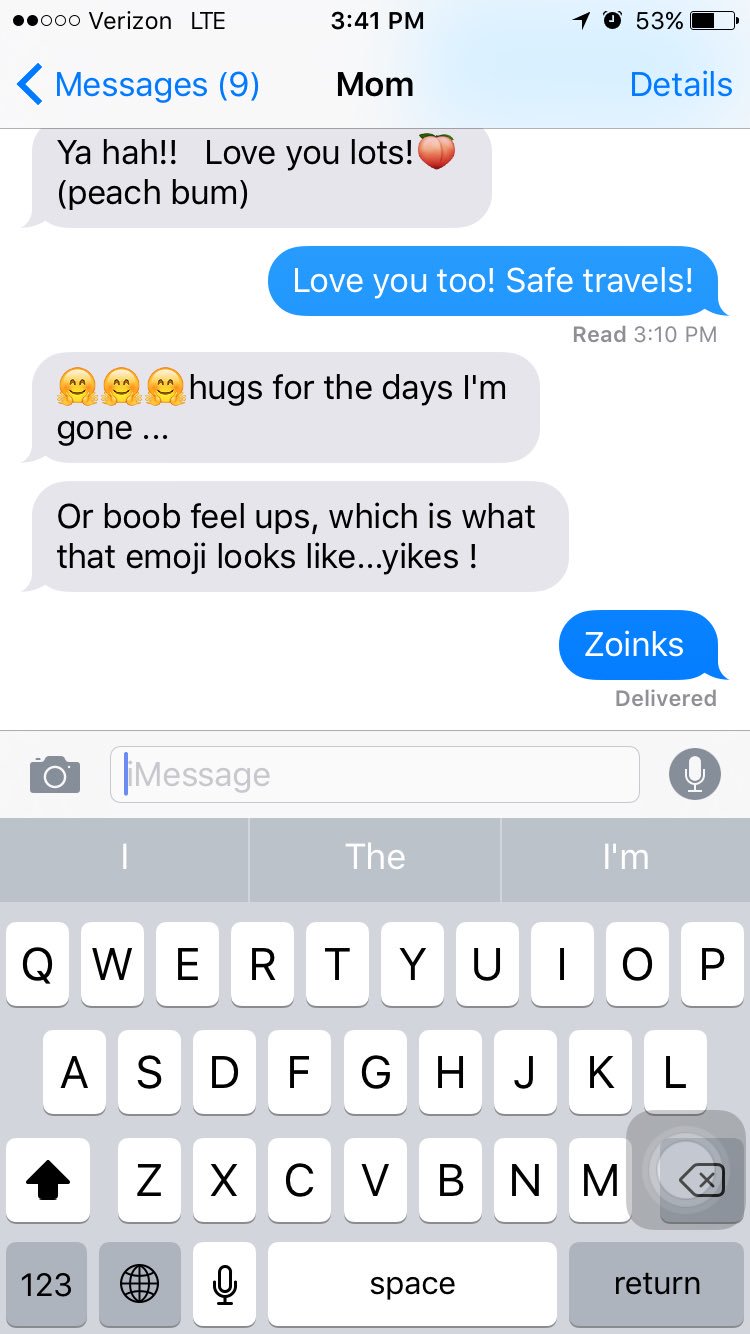 Ellie Bonifant on X: I told my mom that some emojis are used for sexting  and I've been getting clarification texts like this ever since  t.coqEopJeyLbS  X