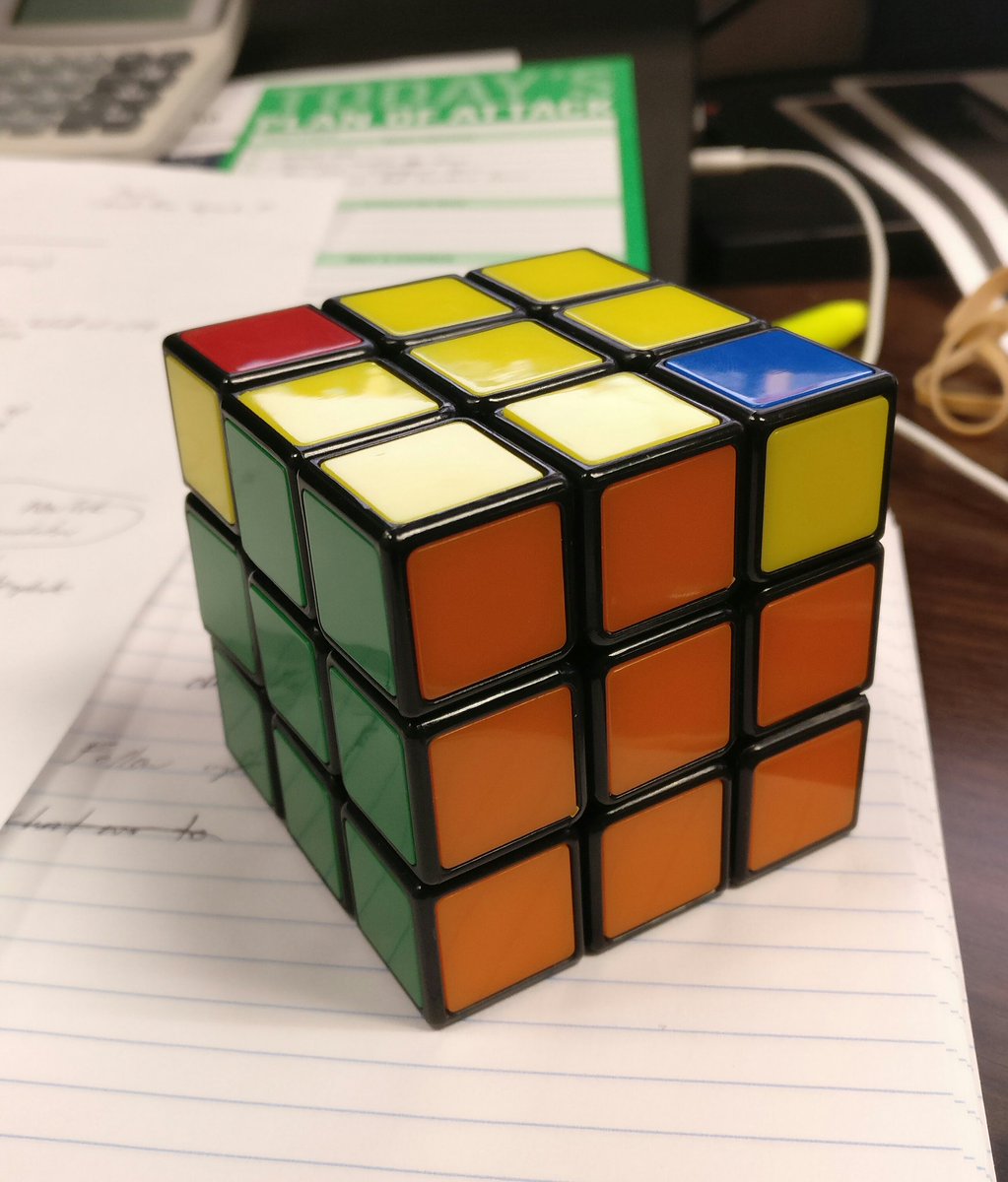 davidhooo's tweet photo. The next office competition will be the fastest Rubik's cube solve. The VIP parking spot is mine! #cubin https://t.co/B1IyvxwU9z
