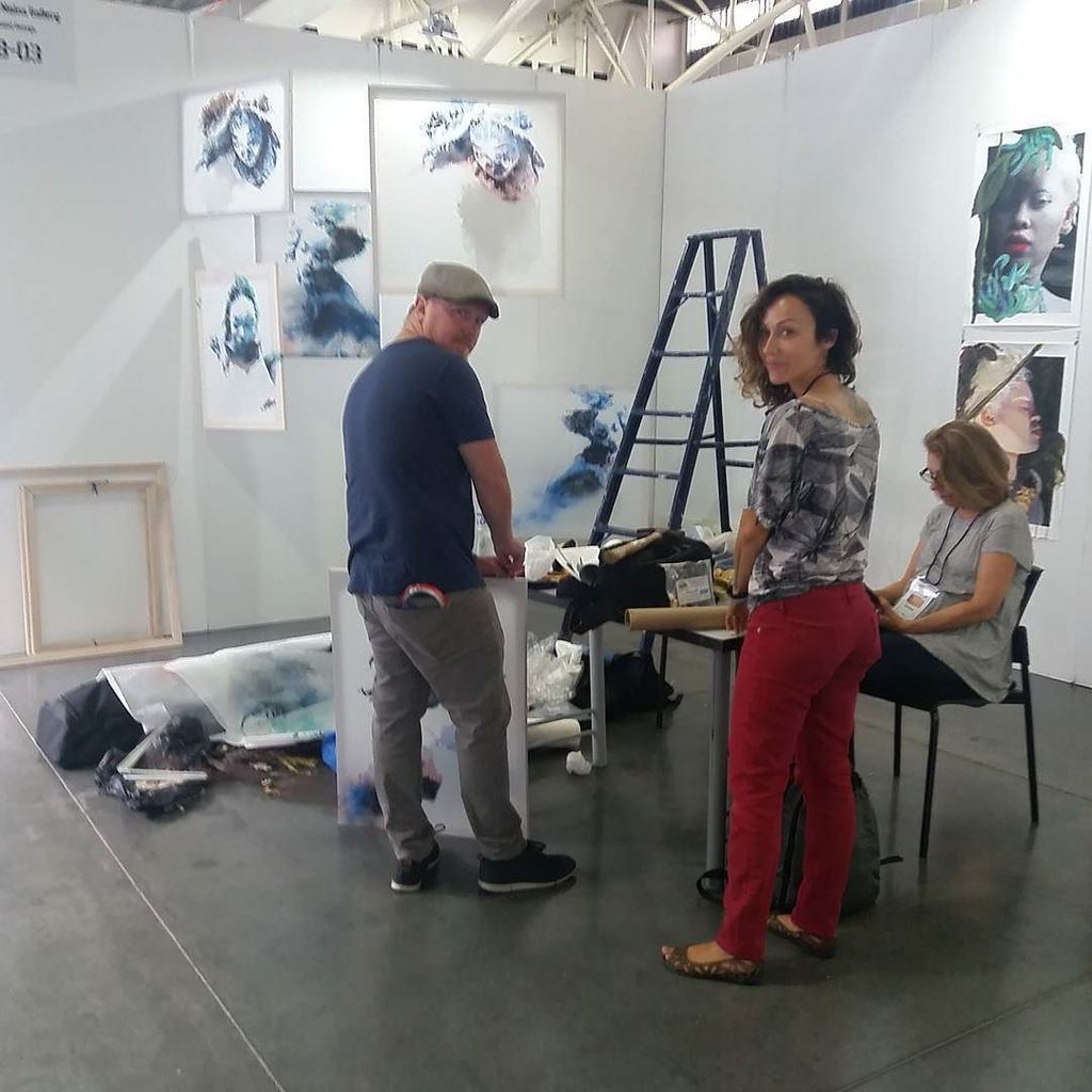 susanmains's tweet photo. Hanging at #feriaartmedellin  #susanmainsgallery  #ashermains  #christinacornier  #susanma… https://t.co/llNw1PlLOQ https://t.co/5pqvCjUXR8