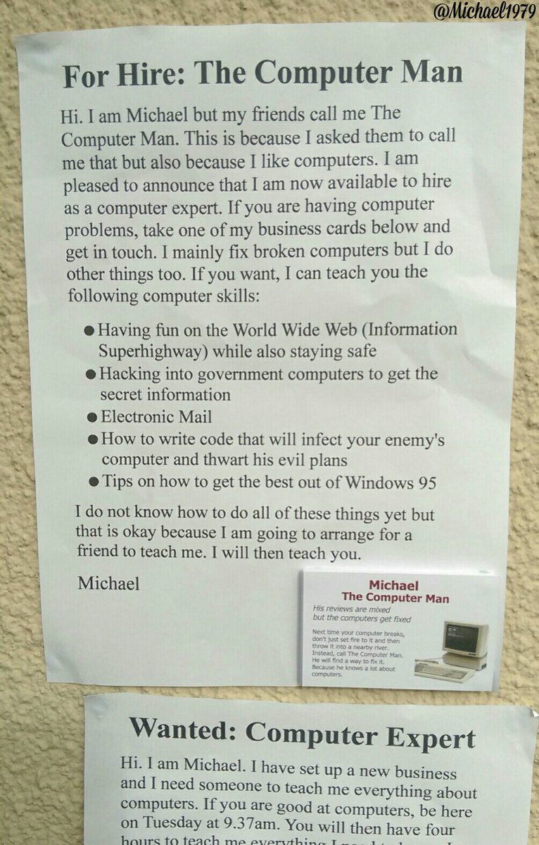 Sir Michael tweet media